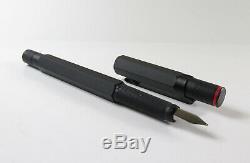 Rotring 600 black Old Style Fountain Pen M, made in Germany, new old stock