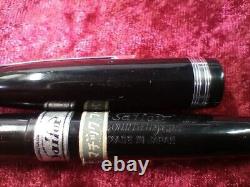 SAILOR Fountain Pen 1950s Vintage Antique Black Nib F