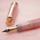 Sailor Original Limited Fountain Pen Cosmos Pink Clear 21k Gold Fine (f)
