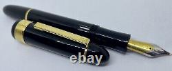 SENATOR PRESIDENT Fountain Pen- Black& Gold- Cigar/ Torpedo Shape- Montblanc 149