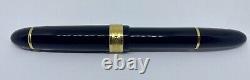 SENATOR PRESIDENT Fountain Pen- Black& Gold- Cigar/ Torpedo Shape- Montblanc 149