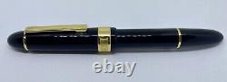 SENATOR PRESIDENT Fountain Pen- Black& Gold- Cigar/ Torpedo Shape- Montblanc 149