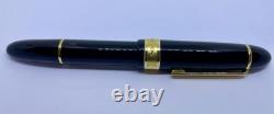 SENATOR PRESIDENT Fountain Pen- Black& Gold- Cigar/ Torpedo Shape- Montblanc 149