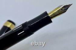 SENATOR PRESIDENT Fountain Pen- Black& Gold- Cigar/ Torpedo Shape- Montblanc 149