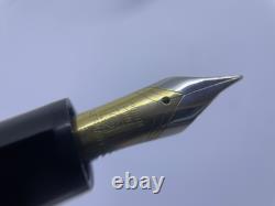 SENATOR PRESIDENT Fountain Pen- Black& Gold- Cigar/ Torpedo Shape- Montblanc 149