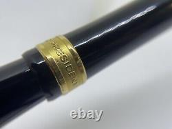 SENATOR PRESIDENT Fountain Pen- Black& Gold- Cigar/ Torpedo Shape- Montblanc 149