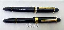 SENATOR PRESIDENT Fountain Pen- Black& Gold- Cigar/ Torpedo Shape- Montblanc 149