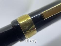 SENATOR PRESIDENT Fountain Pen- Black& Gold- Cigar/ Torpedo Shape- Montblanc 149