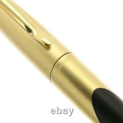 SHEAFFER Fountain pen Intrigue 23K Gold Electroplated Matte Black F