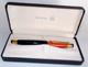 Signum Python Cap Black Barrel Gold Trim 18k Gold M Nib Fountain Pen, Unused