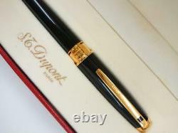ST Dupont Fountain Pen Olampio? Black? Gold