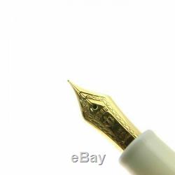 Sailor 1911 Gold Profit Large 21K Fountain Pen White Medium Nib 11-2021-410