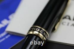 Sailor 1911 Large Black Gold Trim Fountain Pen Naginata Togi Nib