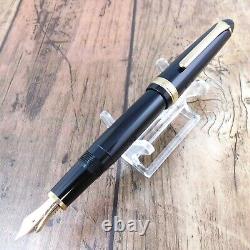 Sailor 1911 Nibm 14k Gold Founded Fountain Pen Black Made Japan A186