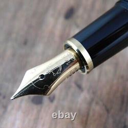 Sailor 1911 Nibm 14k Gold Founded Fountain Pen Black Made Japan A186