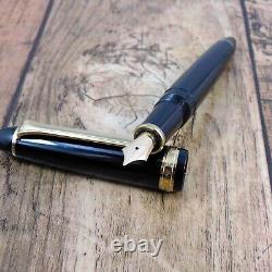 Sailor 1911 Nibm 14k Gold Founded Fountain Pen Black Made Japan A186