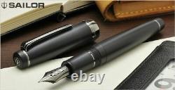 Sailor 1911 Professional Gear Imperial Black Fountain Pen Fine Nib 11-3028-220