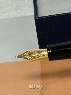 Sailor 1911 Profit Large Fountain Pen Black Gold 21K Music Nib 11-2021-920