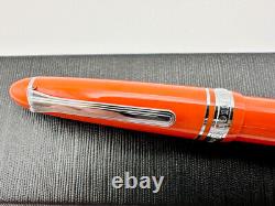 Sailor 1911 Profit Standard Royal Tangerine Fountain Pen H-f 14k