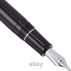 Sailor 1911 Silver Profit Large 21K Fountain Pen Black Zoom Nib 11-2024-720