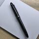 Sailor Fountain Pen Black Luster M Medium Font