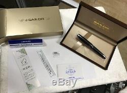 Sailor Fountain Pen Professional Gear Imperial Black 11-3028-420