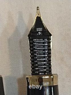 Sailor Fountain Pen With Medium M Titanium Gold Plated TIGP Nib