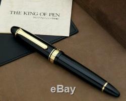 Sailor KOP Fountain Pen King Profit ST Black Broad Nib 11-6001-620