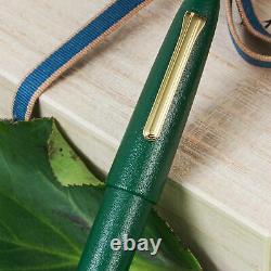Sailor KOP King Of Pen Ebonite Urushi Iro Miyabi Green 21K Gold Nib Fountain Pen