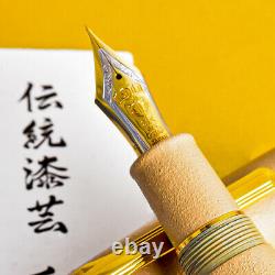 Sailor KOP King Of Pen Ebonite Urushi Iro Miyabi Usuko 21K Gold M Fountain Pen