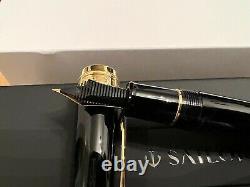 Sailor KOP Professional Gear Black/Gold Fountain Pen King of Pen M Nib