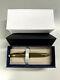 Sailor King Of Pen Ebonite Black + Gold 21k B Nib Discontinued Fountain Pen