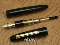 Sailor King of Pen (KOP) BK Ebonite Medium nib 21K & Wooden box 11-7002-420