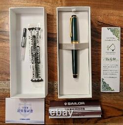 Sailor Pro Gear Slim MF nib (14k gold) Shikiori Four Seasons Fountain Pen, used