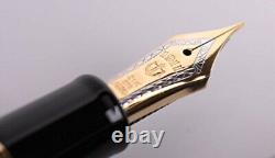 Sailor Professional Gear Gold Fountain Pen Black Medium Nib 11-2036-420