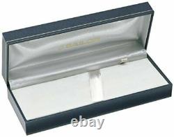 Sailor Professional Gear Slim Silver Fountain Pen Blueberry M Nib 11-1222-450