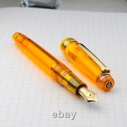 Sailor Professional Gear Slim Transparent Yellow Candy 14K Nib Fountain Pen