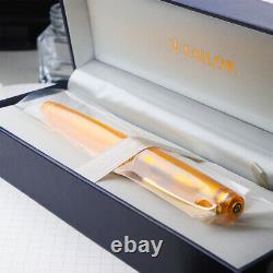 Sailor Professional Gear Slim Transparent Yellow Candy 14K Nib Fountain Pen