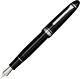 Sailor Profit 21 Silver Fountain Pen Black Medium Nib 11-2024-420