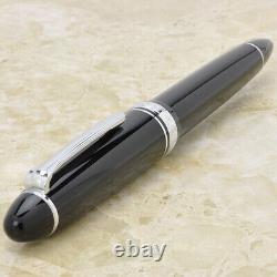 Sailor Profit 21 Silver Fountain Pen BLACK Medium Nib 11-2024-420