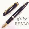 Sailor Profit Realo Black Piston 21k Nib Fountain Pen