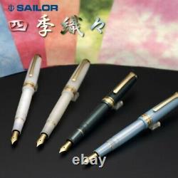 Sailor SHIKIORI 1911 Fountain Pen MANYOU Medium Fine Nib 11-1224-302