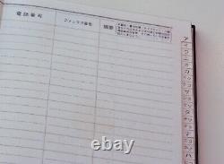 Sailor Yamanake Nuri Red and Black Fn Pens M Nibs & Address Book Maki-e Set