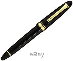 Sailor fountain pen 1911 Profit21 M (Medium) nib Large Gold Black 21k NEW F/S