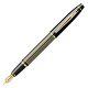 Scrikss Noble 35l Line Pattern Fountain Pen Black Gold