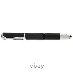 Sensa Meridian Carbon Black Fountain Pen with Medium Nib