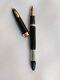 Shaeffer White Dot Tuckaway Statesman Black Fountain Pen With 14k Nib