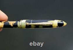 Sheaffer Fountain Pen vintage gold Nib pearl black antique