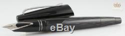 Sheaffer Intrigue 614 Shiny Black Stencilled Matte Black Fountain Pen Not Used