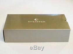 Sheaffer Legacy Fountain Pen In Black Lacquer & Gold Cap With 18k Nib Nr Mint